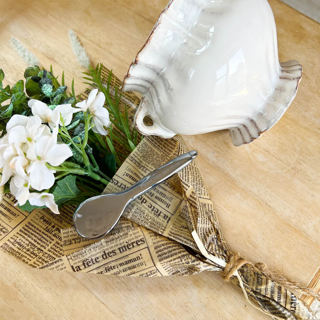 Japanese Shiatsu Spoon (therapist hands your order after your appointment ends)