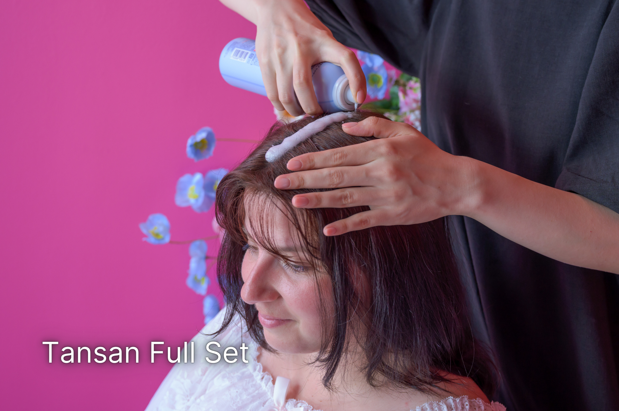 (click here) JAPANESE PROFESSIONAL SCALP AND HAIR CARE HEAD SPA IN ICONIC PINK ROOM