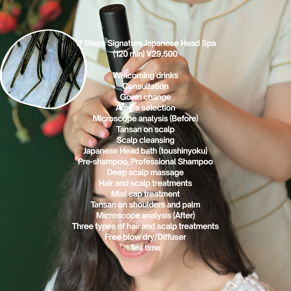 Japanese Professional Scalp and Hair care Head Spa