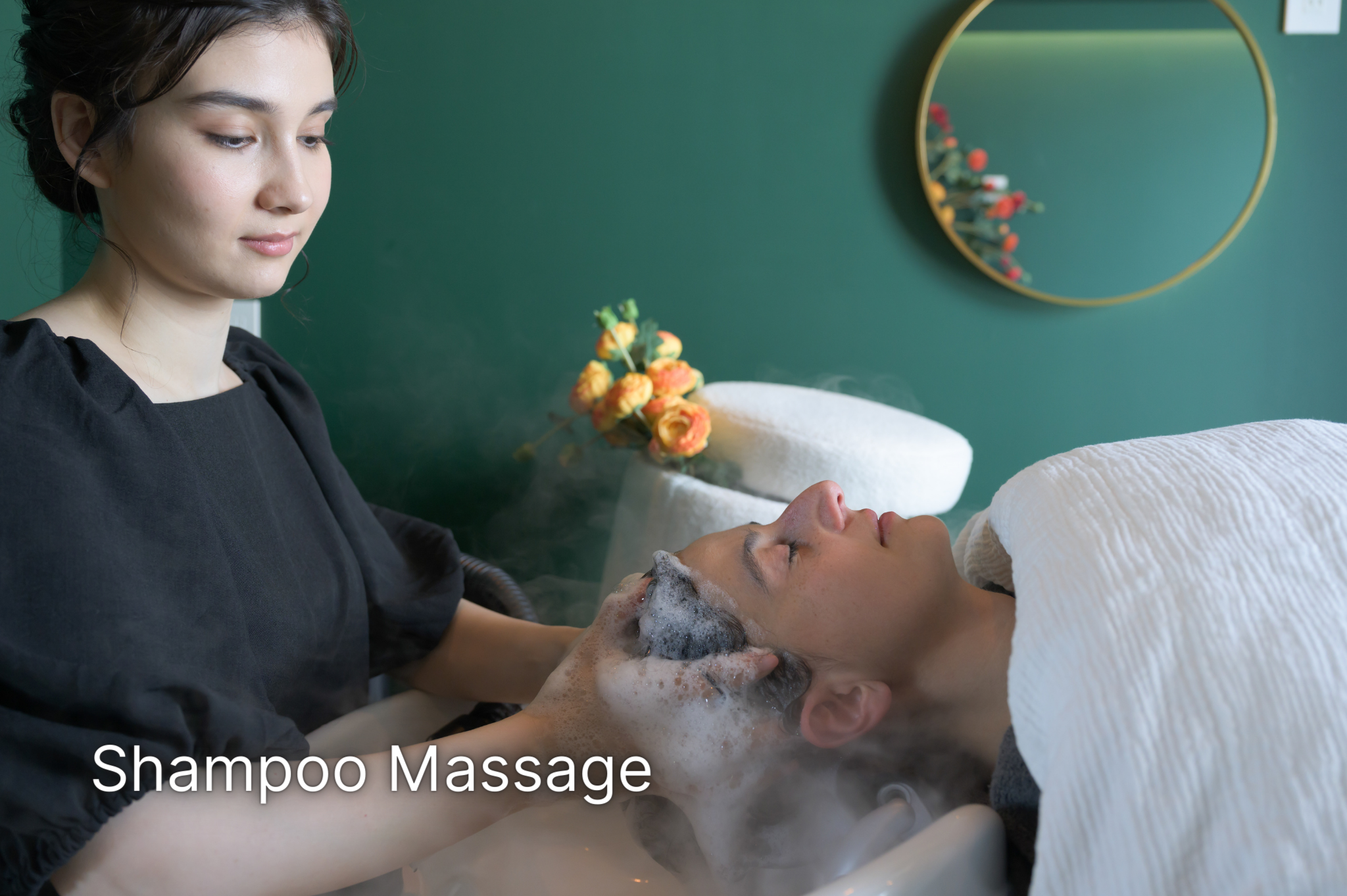 2HOURS of PURE JAPANESE HEAD SPA in EMERALD GREEN ROOM