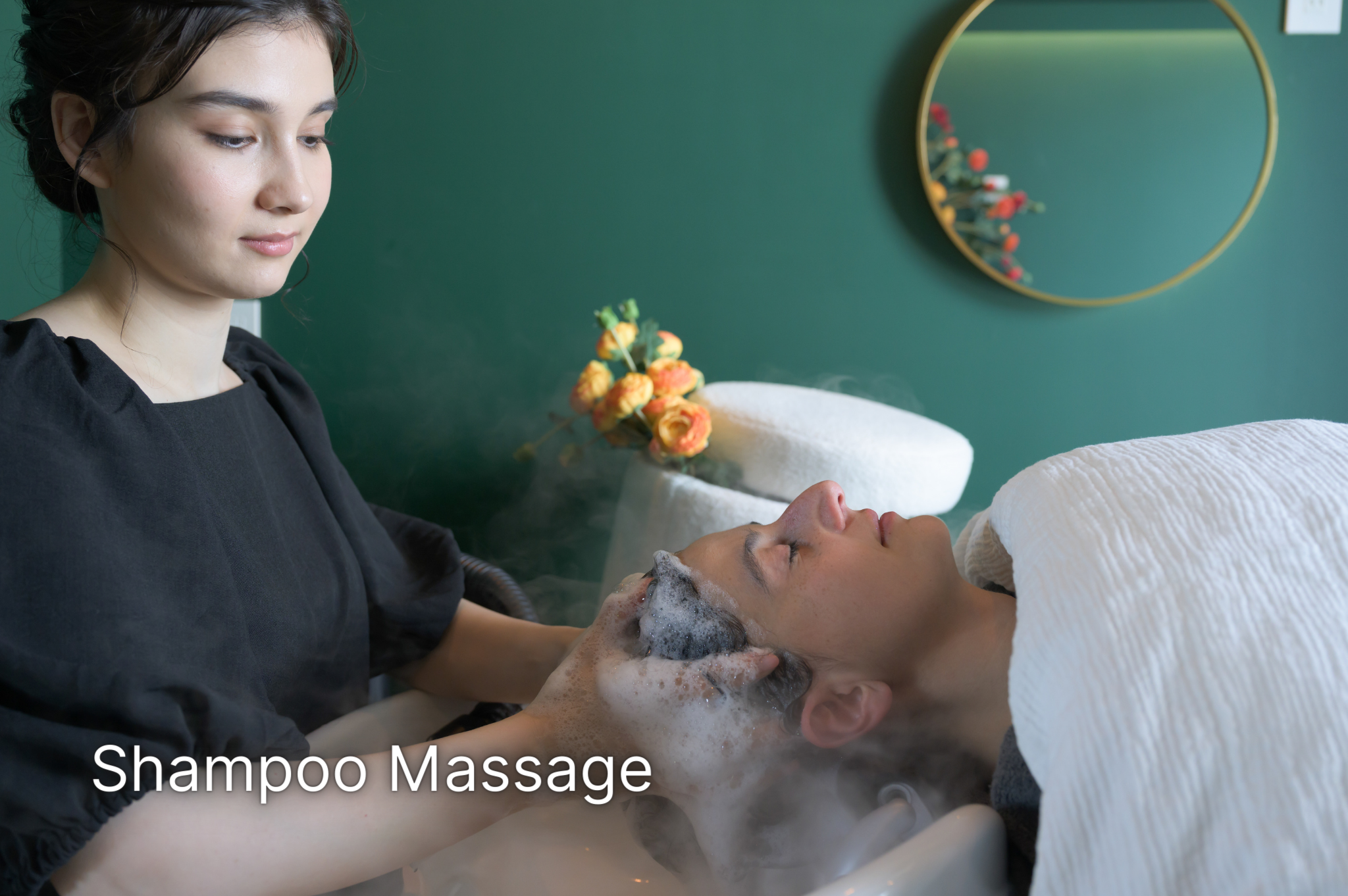 (N1 BOOKED) PREMIUM JAPANESE HEAD SPA for 2 HOURS in EMERALD GREEN ROOM